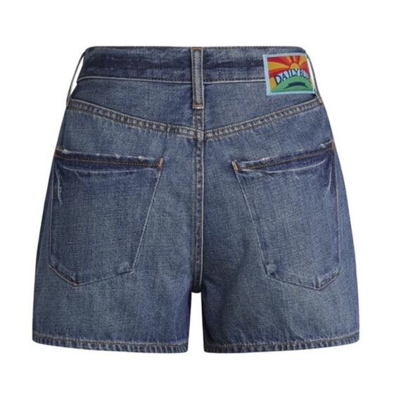 Adriano Goldschmied Waomen's Daily Blue Freaky Blue Denim Shorts Size 29 NWT - Picture 1 of 7